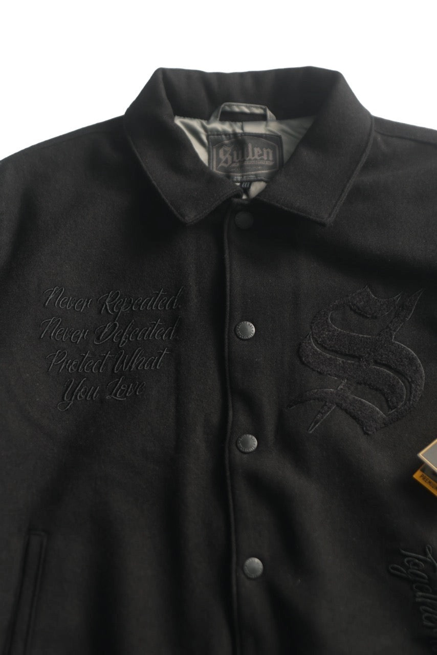 SULLEN CLOTHING ART SCHOLAR VARSITY JACKET