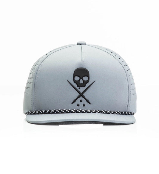 SULLEN CLOTHING VENT BADGE GREY SNAPBACK CAP