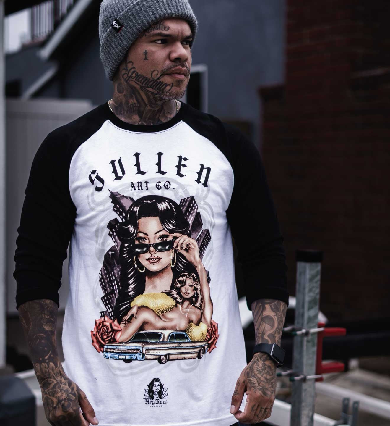 SULLEN CLOTHING HEY RUCA RAGLAN T-SHIRT