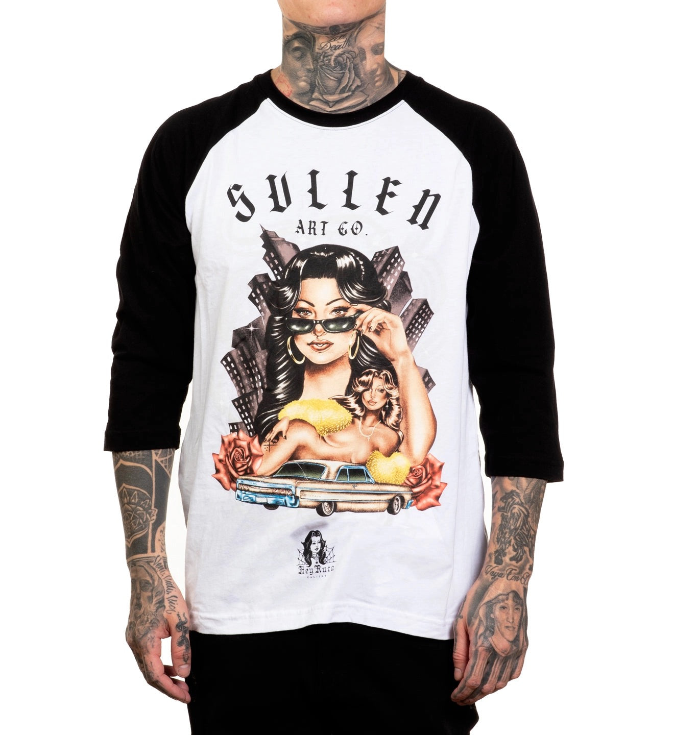 SULLEN CLOTHING HEY RUCA RAGLAN T-SHIRT