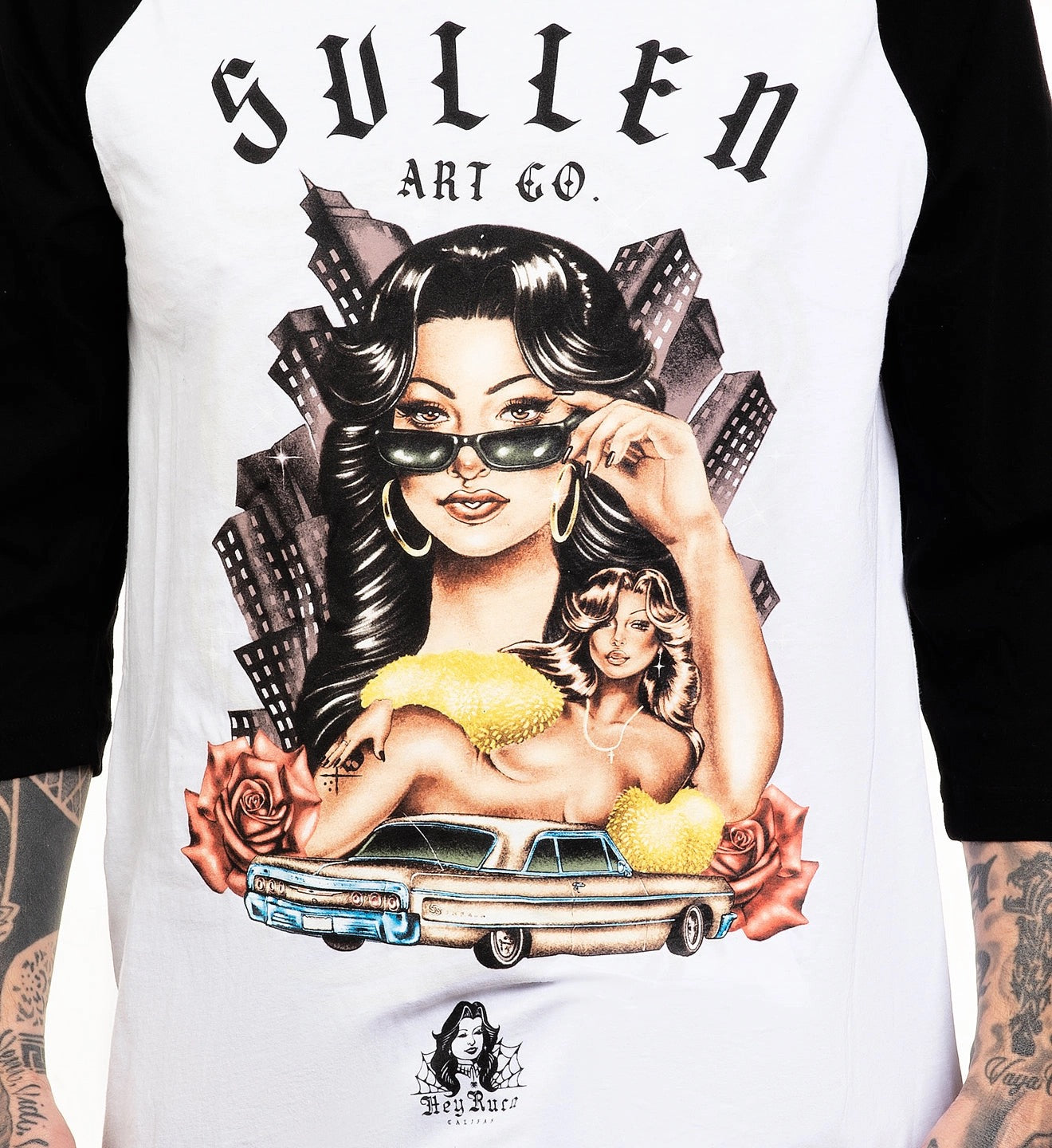 SULLEN CLOTHING HEY RUCA RAGLAN T-SHIRT