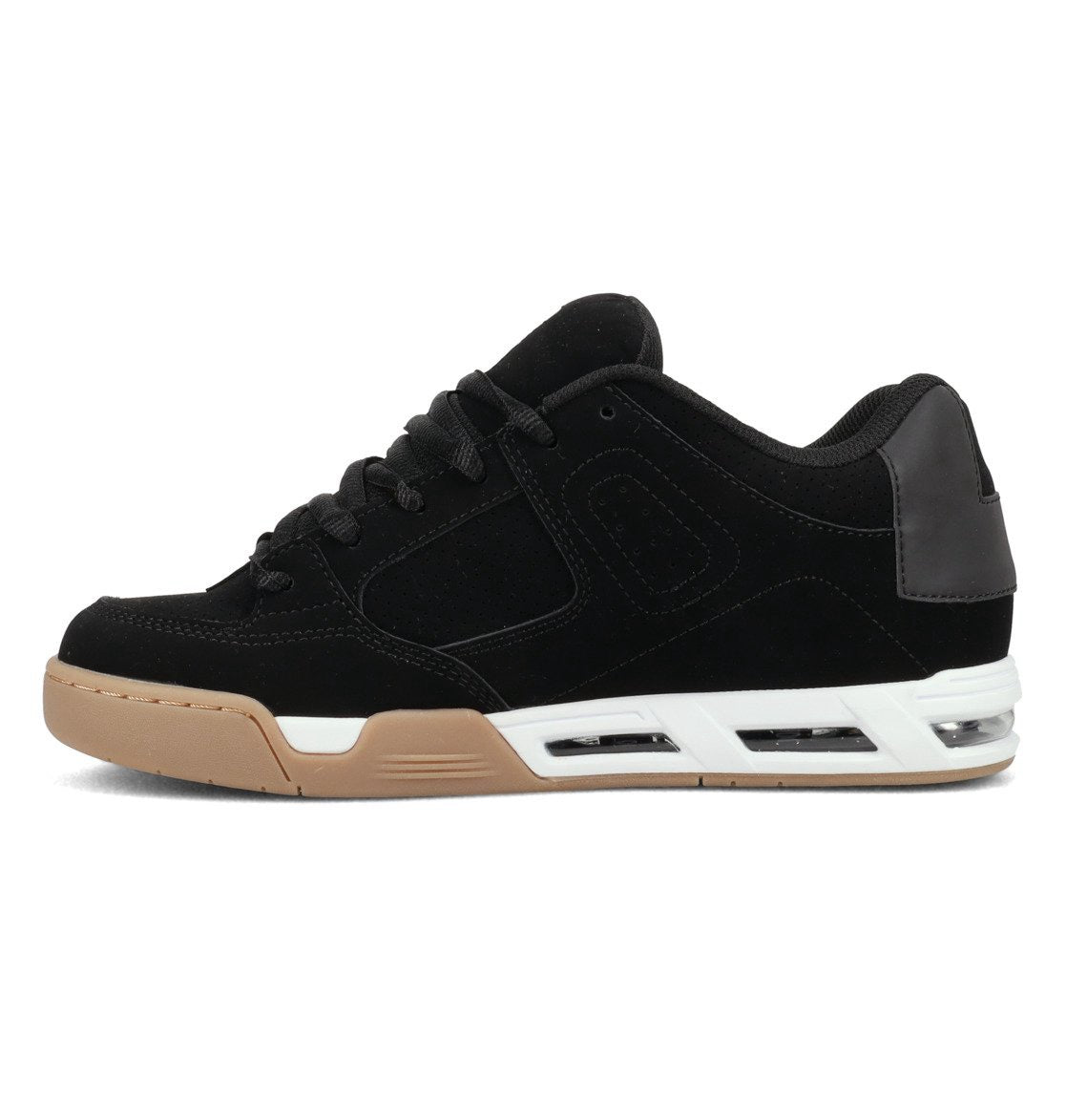 DC SHOES COMMAND BLACK GUM TRAINERS