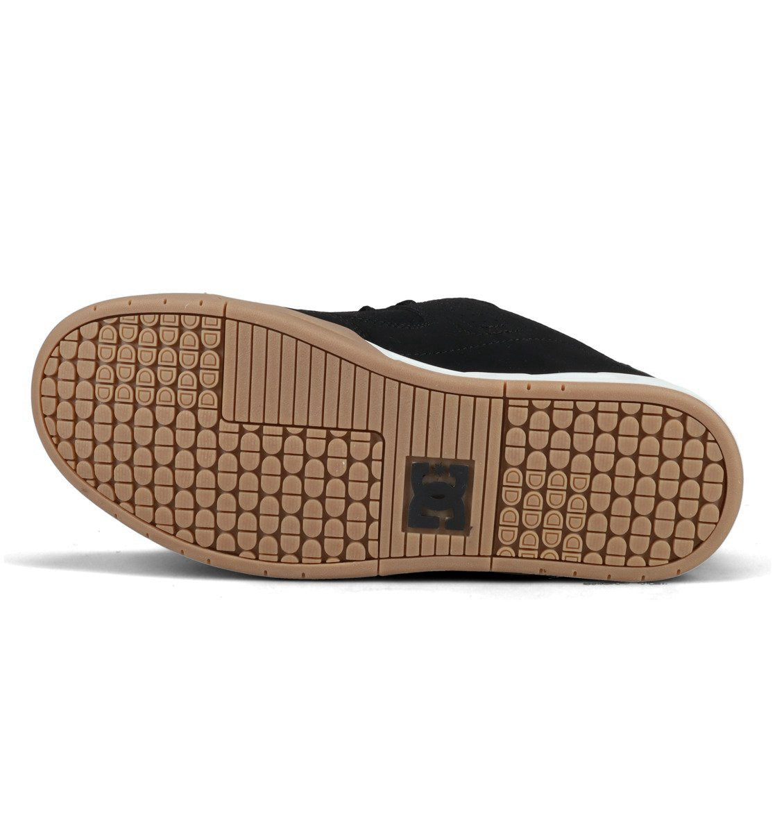 DC SHOES COMMAND BLACK GUM TRAINERS