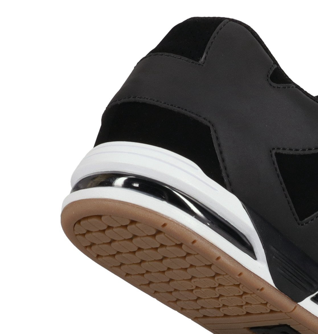 DC SHOES COMMAND BLACK GUM TRAINERS