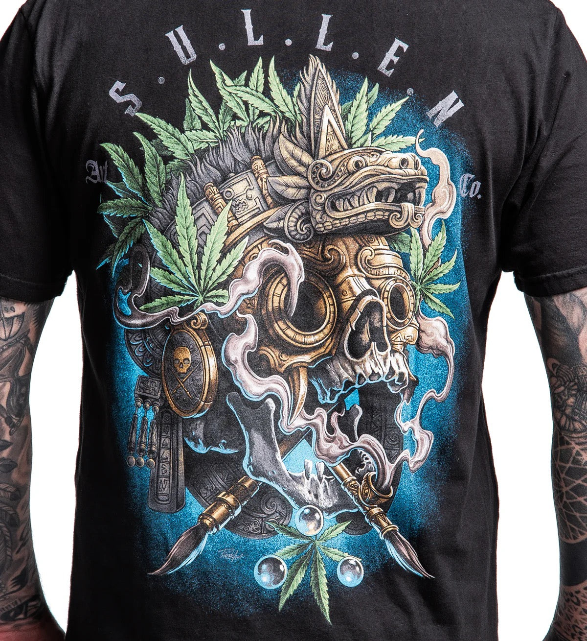 SULLEN CLOTHING FLOWER GOD PREMIUM T-SHIRT