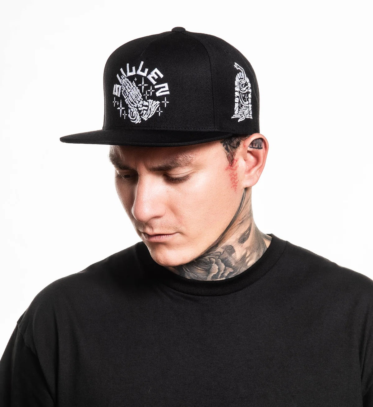 SULLEN CLOTHING AFTERLIFE BLACK SNAPBACK CAP