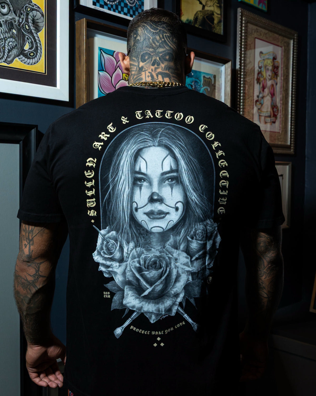 SULLEN CLOTHING LOVE ME LATER JET BLACK PREMIUM T-SHIRT