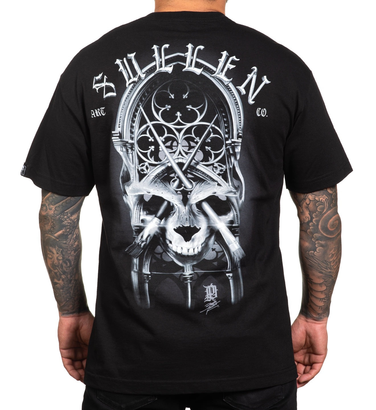 SULLEN CLOTHING PRUDENTE Vi BLACK STANDARD T-SHIRT