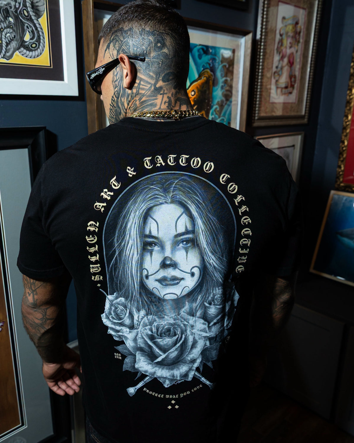 SULLEN CLOTHING LOVE ME LATER JET BLACK PREMIUM T-SHIRT
