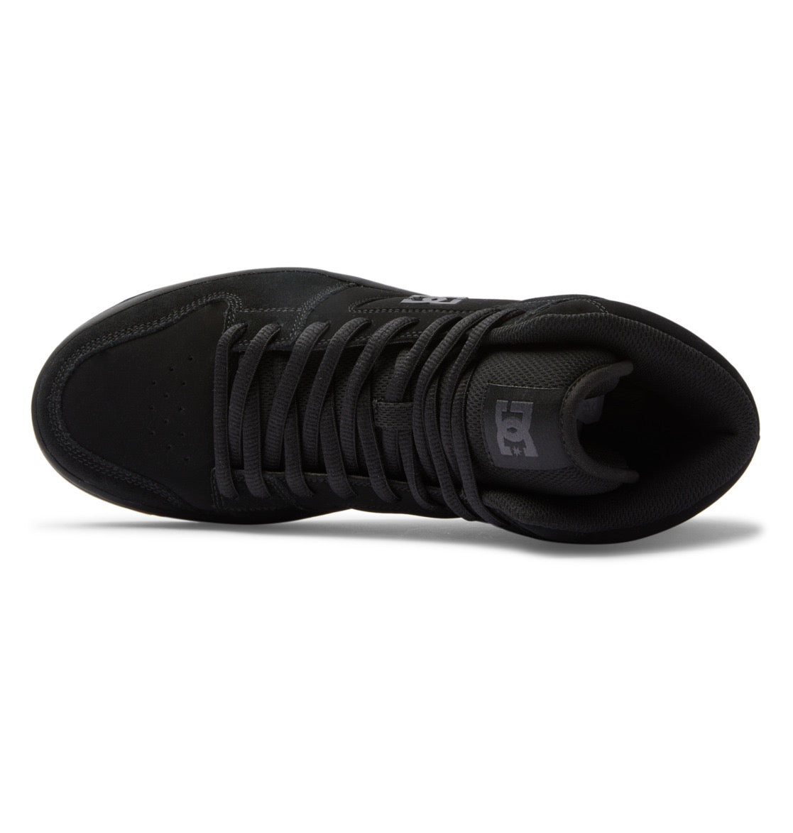 DC SHOES MANTECA 4 HI BLACK BLACK GUM TRAINERS