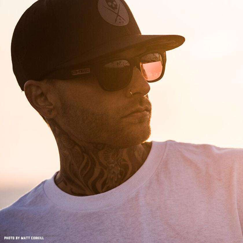 SULLEN CLOTHING NEXT CHAPTER MATT BLACK SUNGLASSES