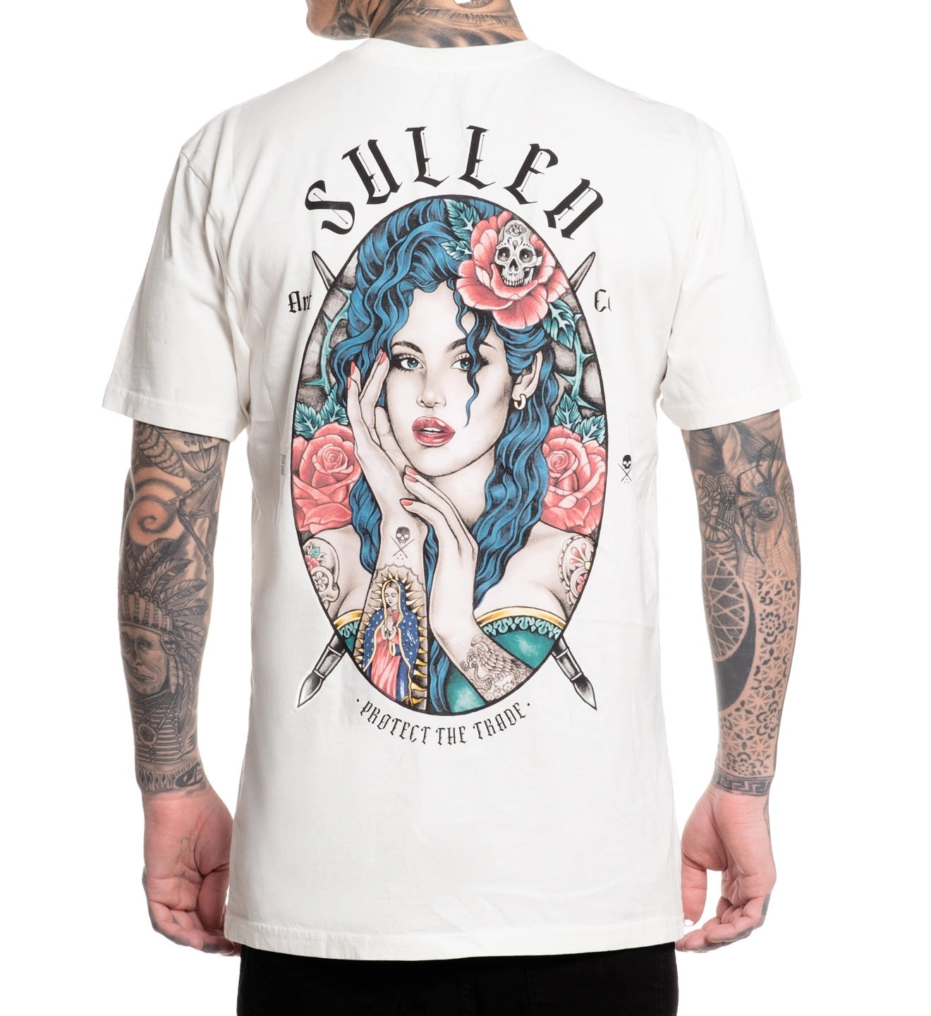 SULLEN CLOTHING HERMOSA ANTIQUE WHITE PREMIUM T-SHIRT