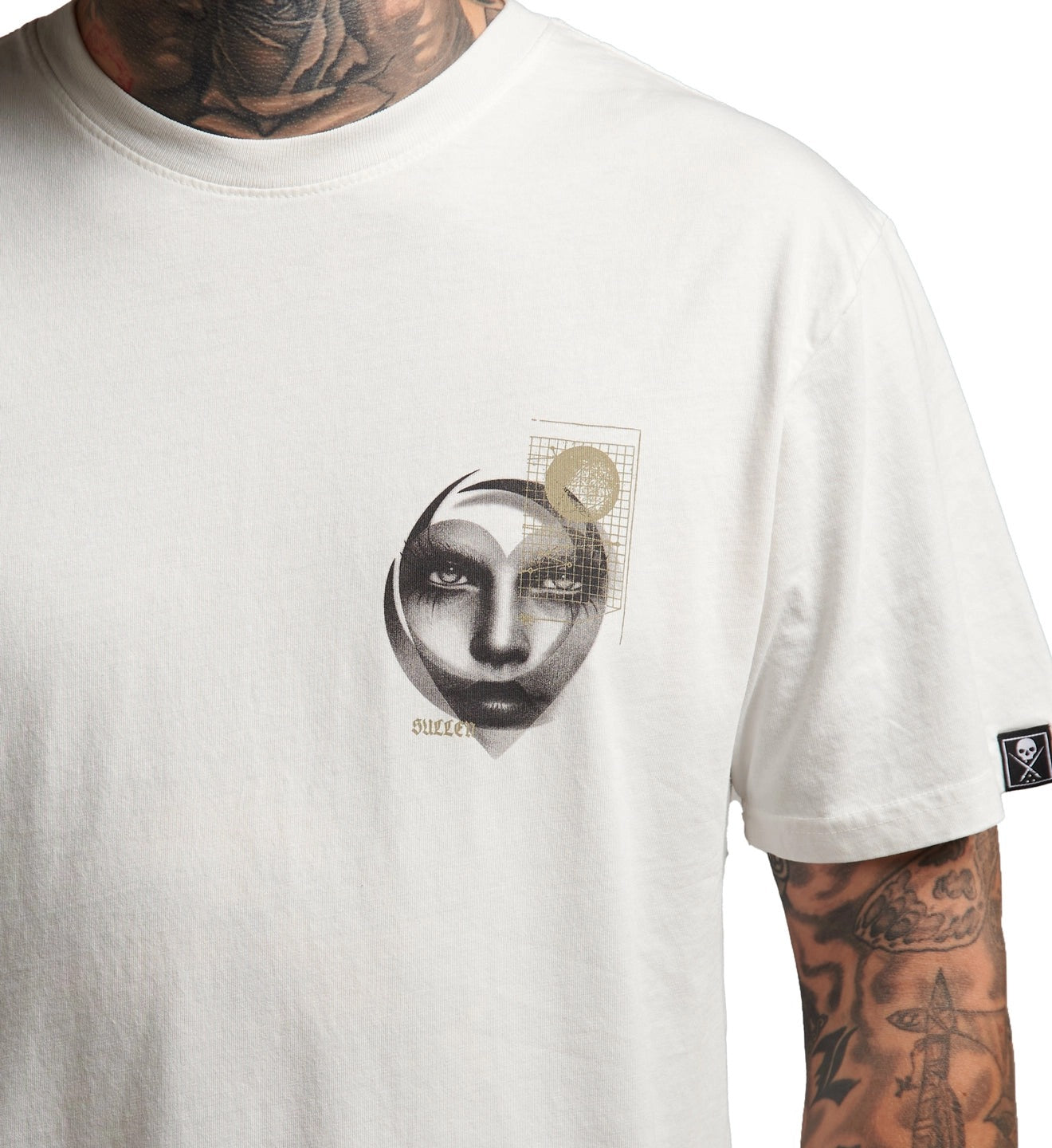 SULLEN CLOTHING NAZAR STADNICHUK ANTIQUE WHITE PREMIUM T-SHIRT