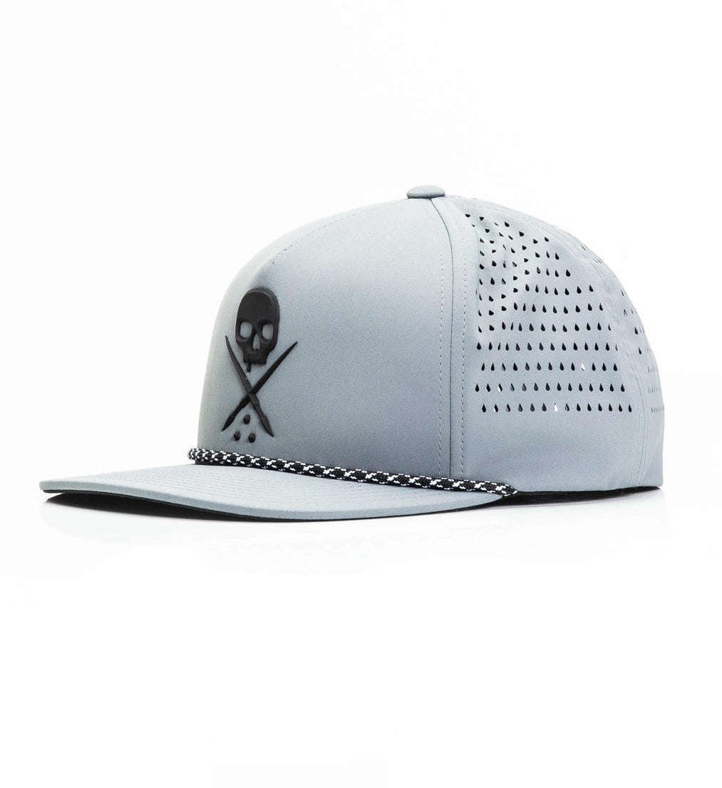 SULLEN CLOTHING VENT BADGE GREY SNAPBACK CAP
