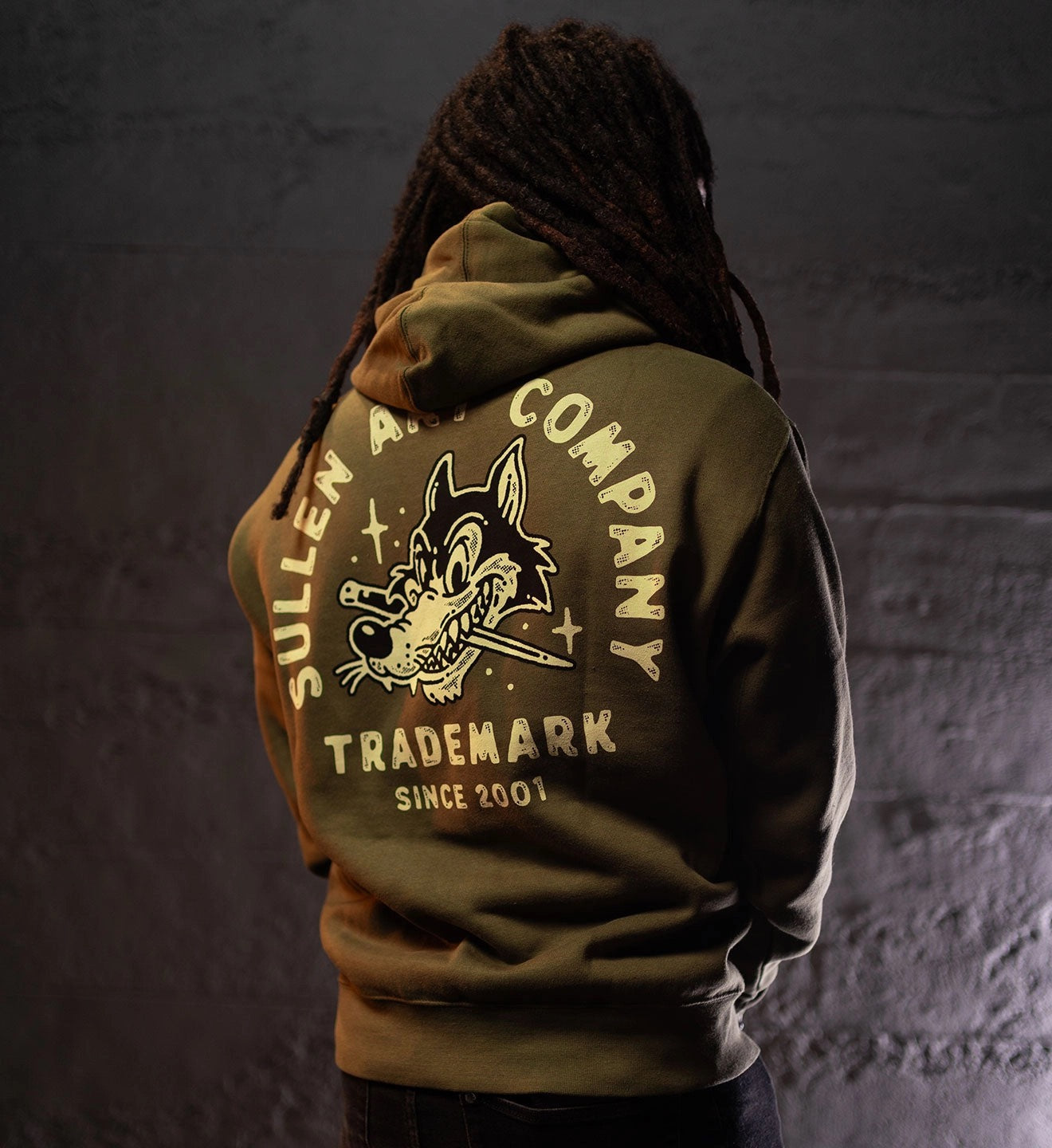 SULLEN CLOTHING BIG BAD SULLEN PULLOVER HOODIE