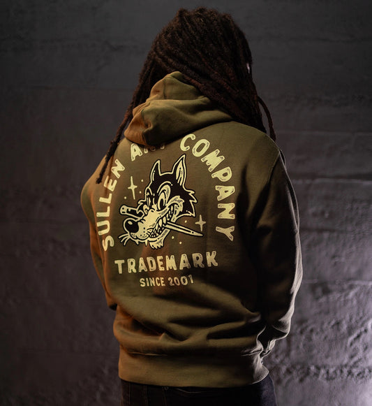 SULLEN CLOTHING BIG BAD SULLEN PULLOVER HOODIE