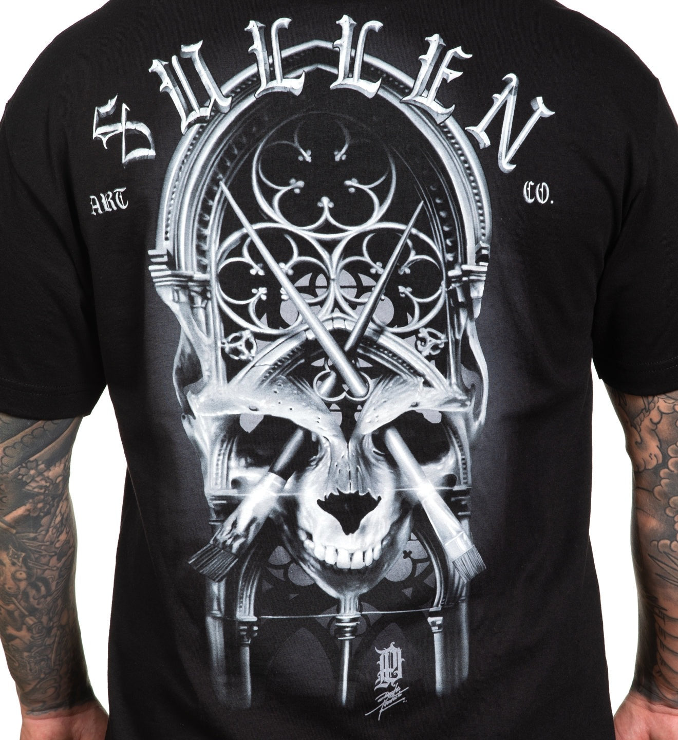 SULLEN CLOTHING PRUDENTE Vi BLACK STANDARD T-SHIRT