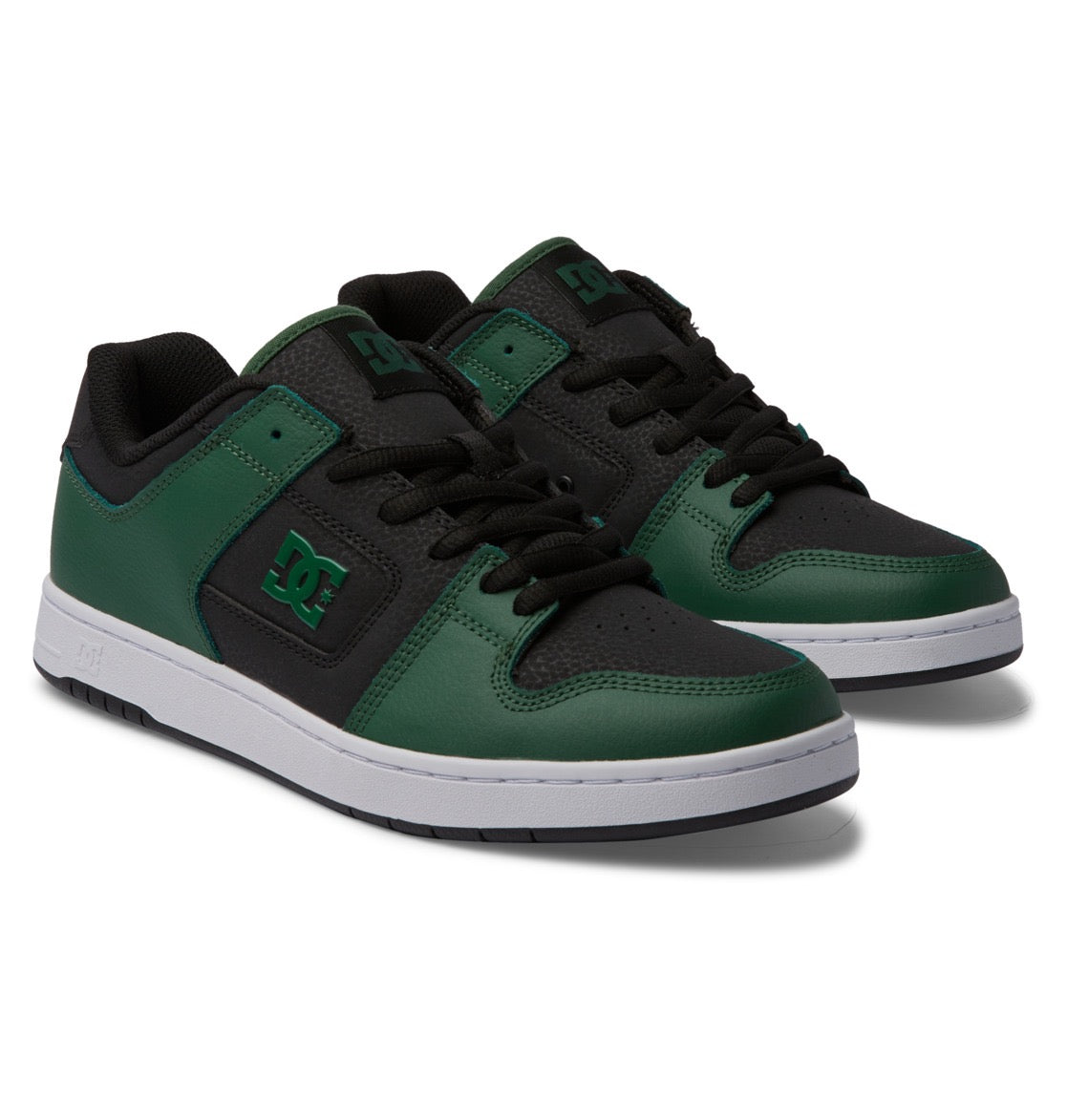 DC SHOES MANTECA 4 BLACK FOREST GREEN TRAINERS