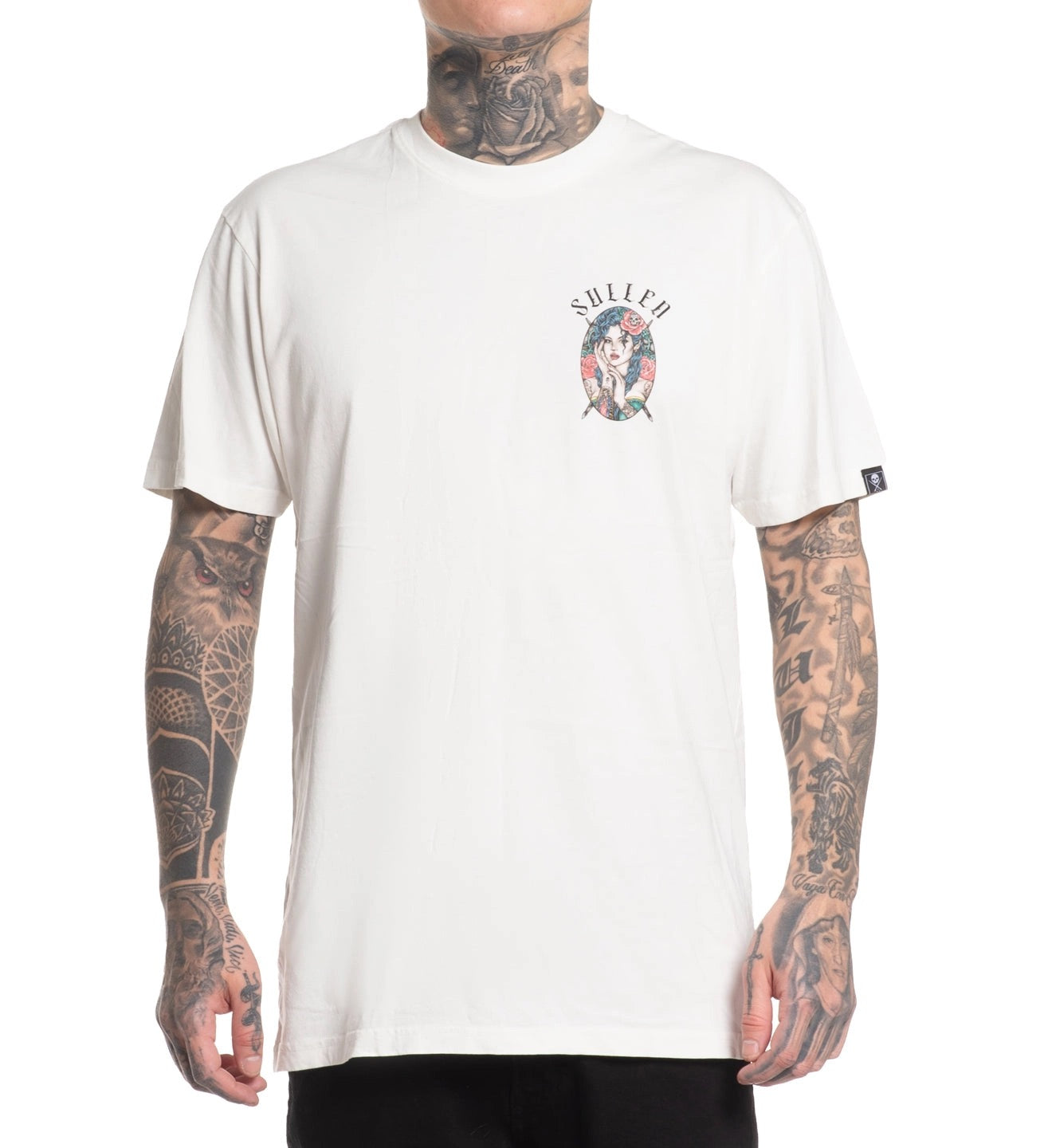 SULLEN CLOTHING HERMOSA ANTIQUE WHITE PREMIUM T-SHIRT