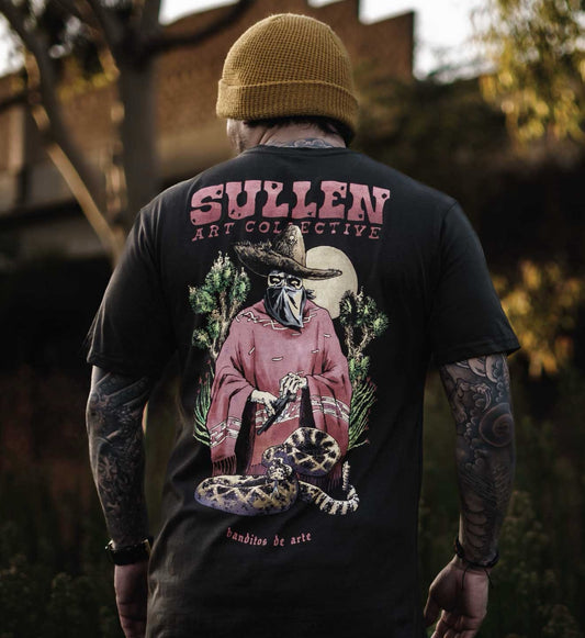 SULLEN CLOTHING BANDITO BLACK OLIVE PREMIUM T-SHIRT