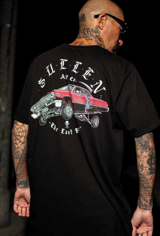 SULLEN CLOTHING FINAL RIDE PREMIUM BLACK T-SHIRT