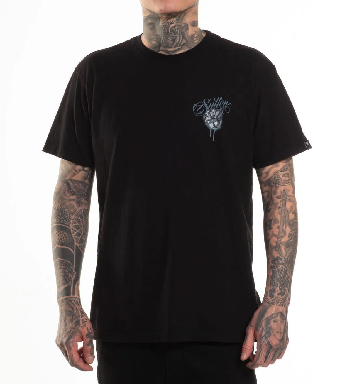 SULLEN CLOTHING ANGELIC BLACK PREMIUM T-SHIRT