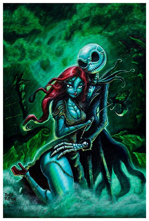 JACK & SALLY ART PRINT