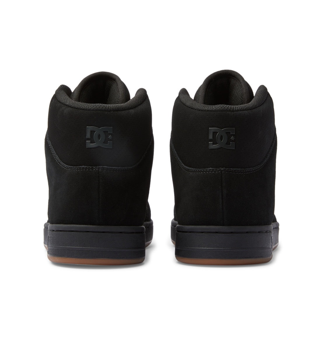 DC SHOES MANTECA 4 HI BLACK BLACK GUM TRAINERS