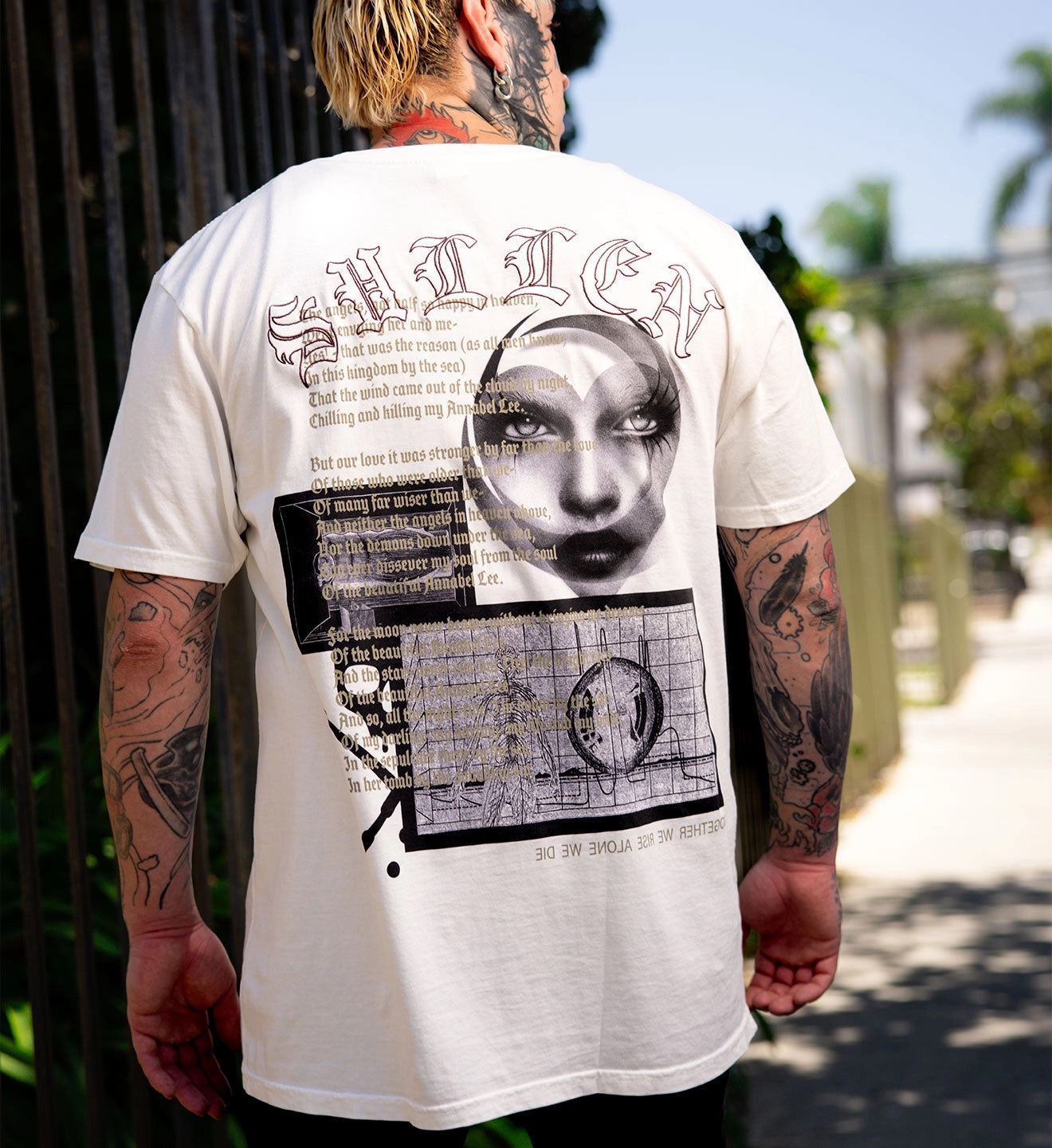 SULLEN CLOTHING NAZAR STADNICHUK ANTIQUE WHITE PREMIUM T-SHIRT