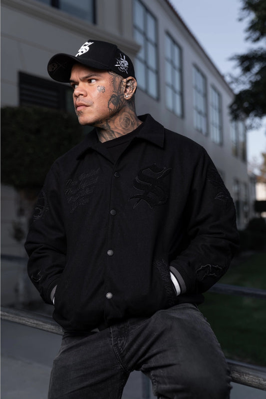 SULLEN CLOTHING ART SCHOLAR VARSITY JACKET