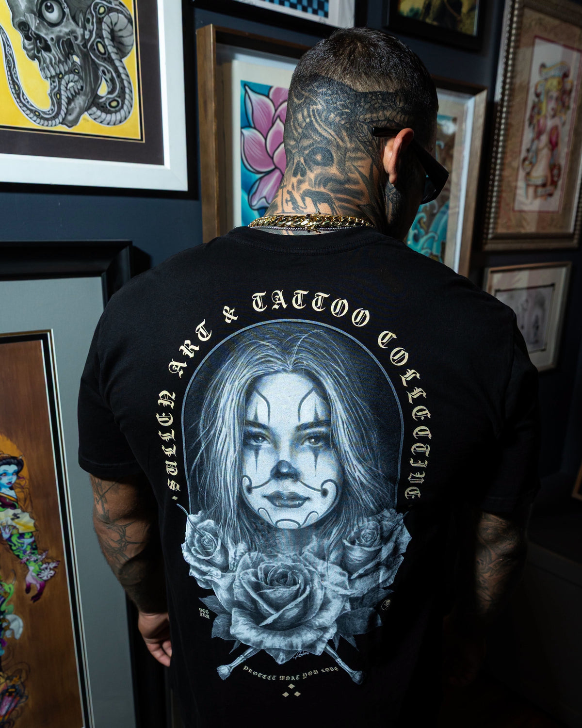 SULLEN CLOTHING LOVE ME LATER JET BLACK PREMIUM T-SHIRT