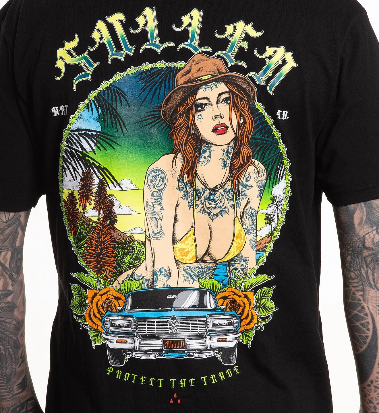 SULLEN CLOTHING CALI GIRL PREMIUM T-SHIRT