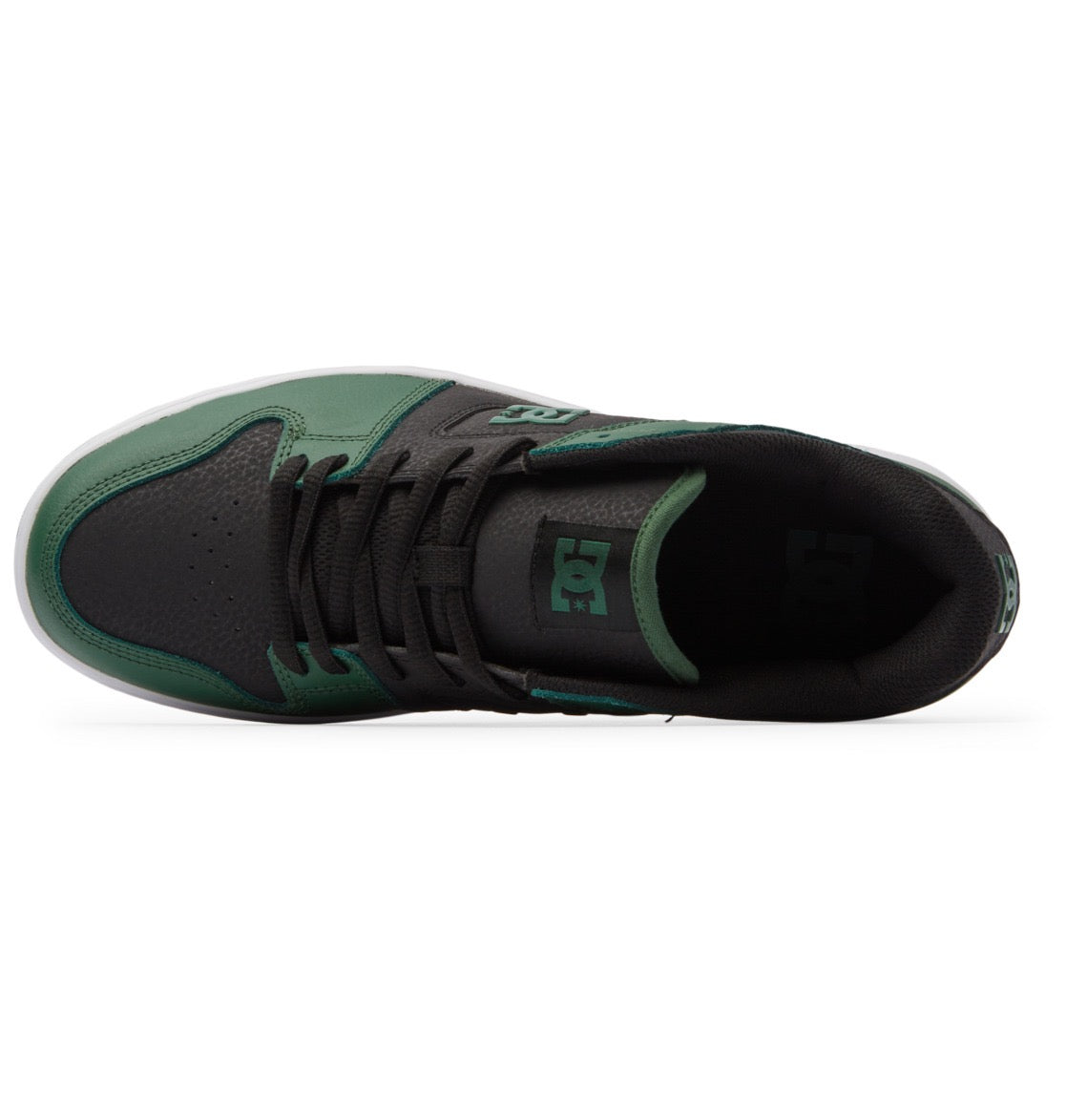 DC SHOES MANTECA 4 BLACK FOREST GREEN TRAINERS