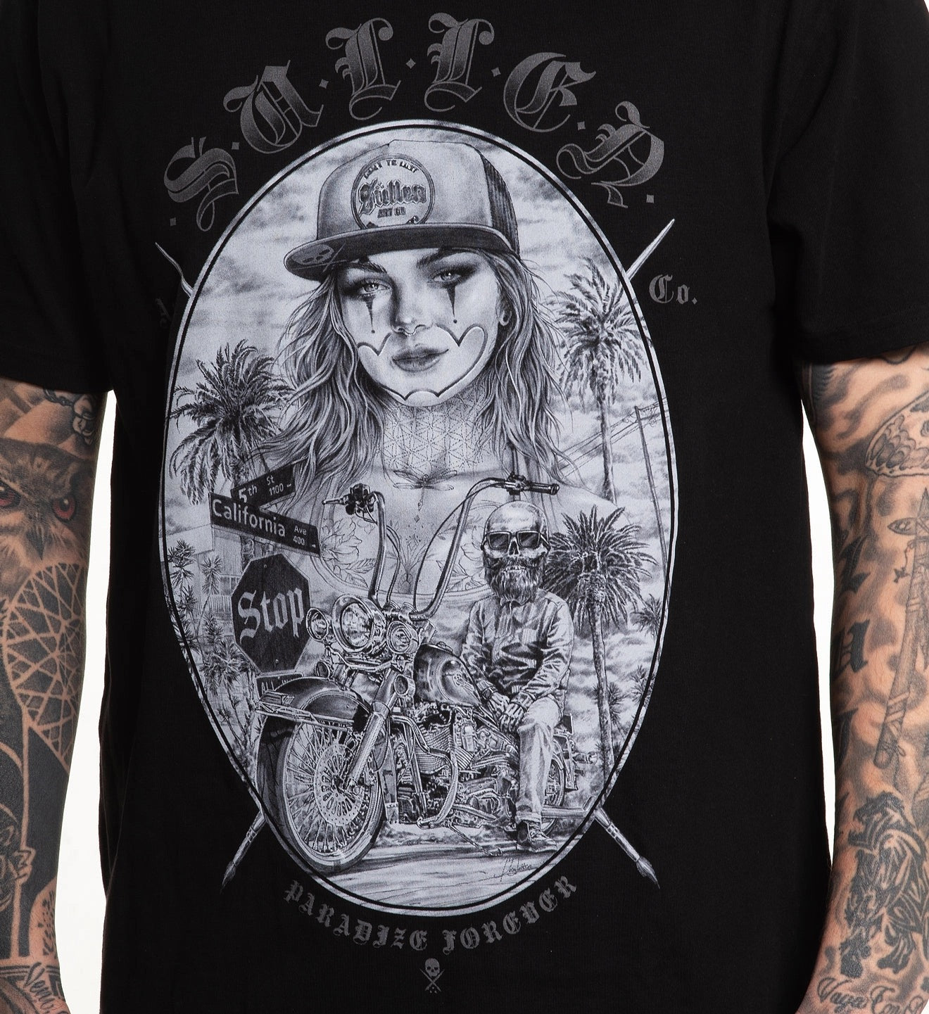 SULLEN CLOTHING PARADIZE FOREVER PREMIUM T-SHIRT