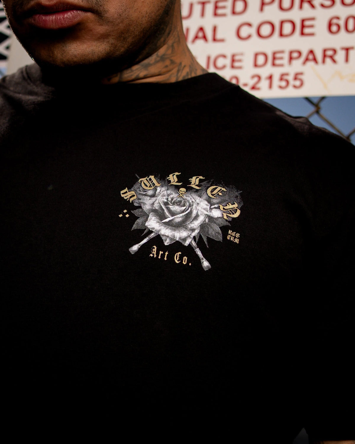 SULLEN CLOTHING LOVE ME LATER JET BLACK PREMIUM T-SHIRT