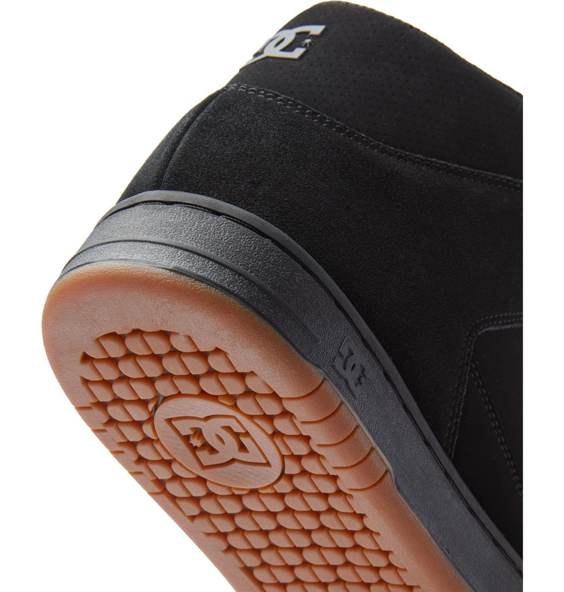 DC SHOES MANTECA 4 HI BLACK BLACK GUM TRAINERS