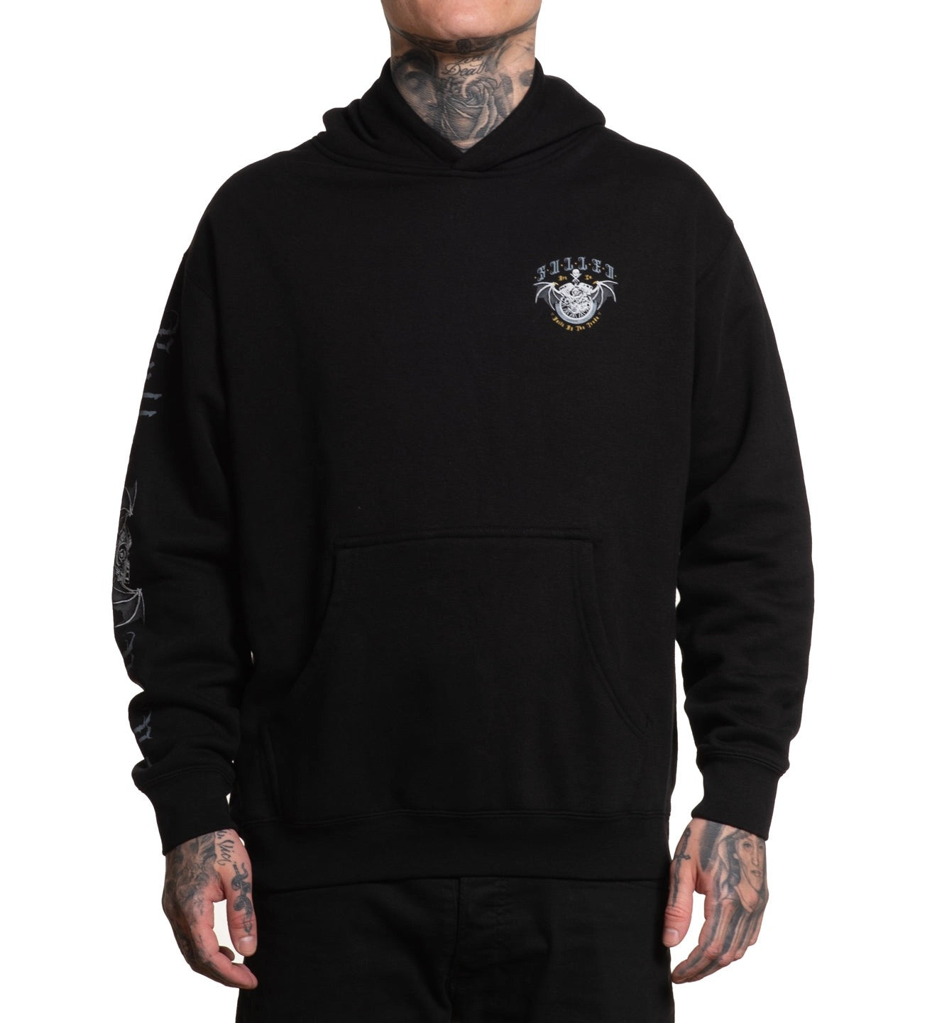 SULLEN CLOTHING PATRON SAINT ULTRA HEAVY PULLOVER HOODIE