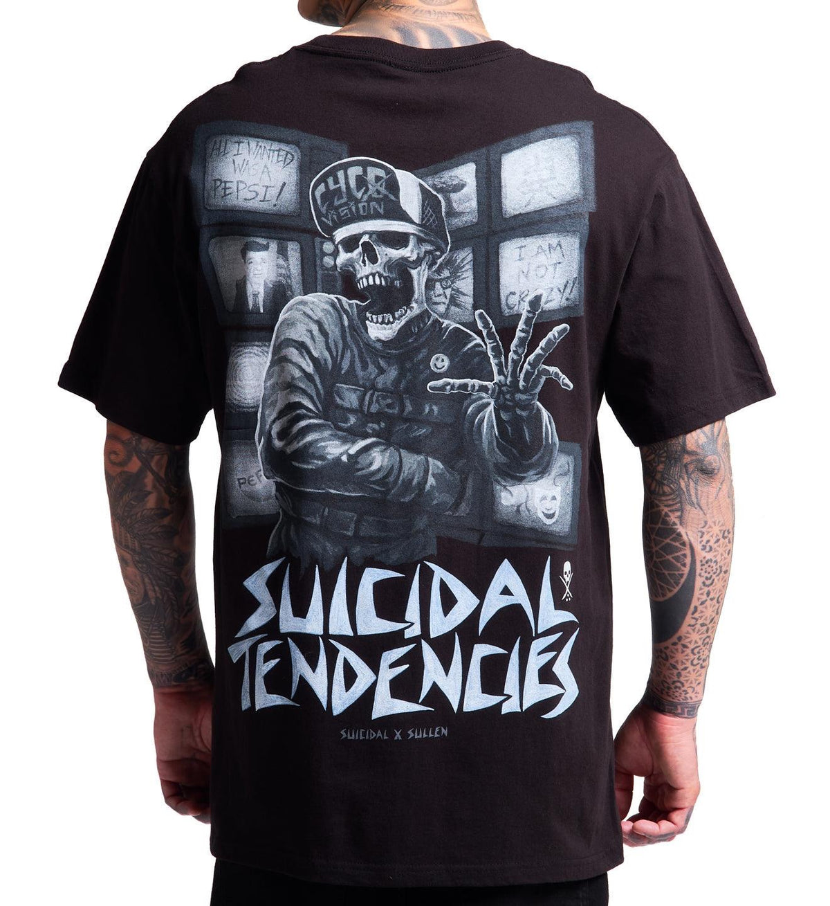 SULLEN CLOTHING X SUICIDAL TENDENCIES INSTITUTIONALIZED STANDARD T-SHIRT