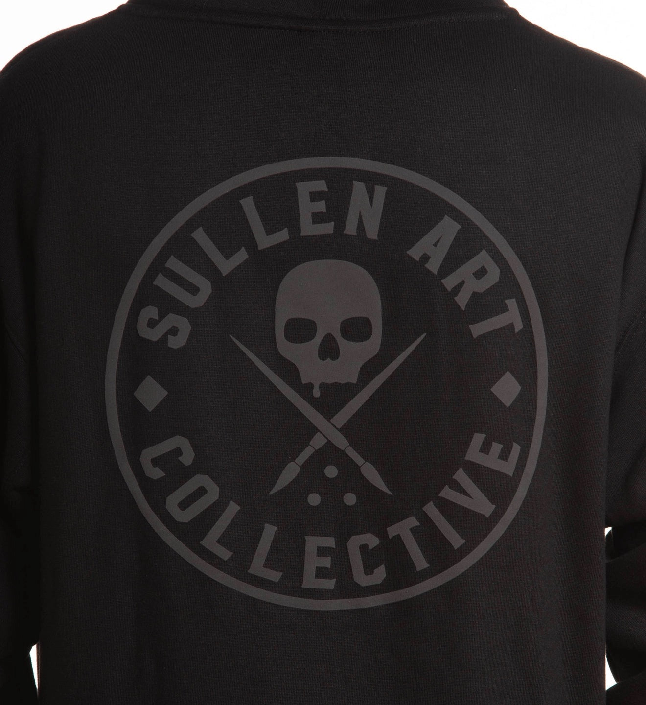 SULLEN CLOTHING EVER PERFORMANCE BLACK PULLOVER HOODIE