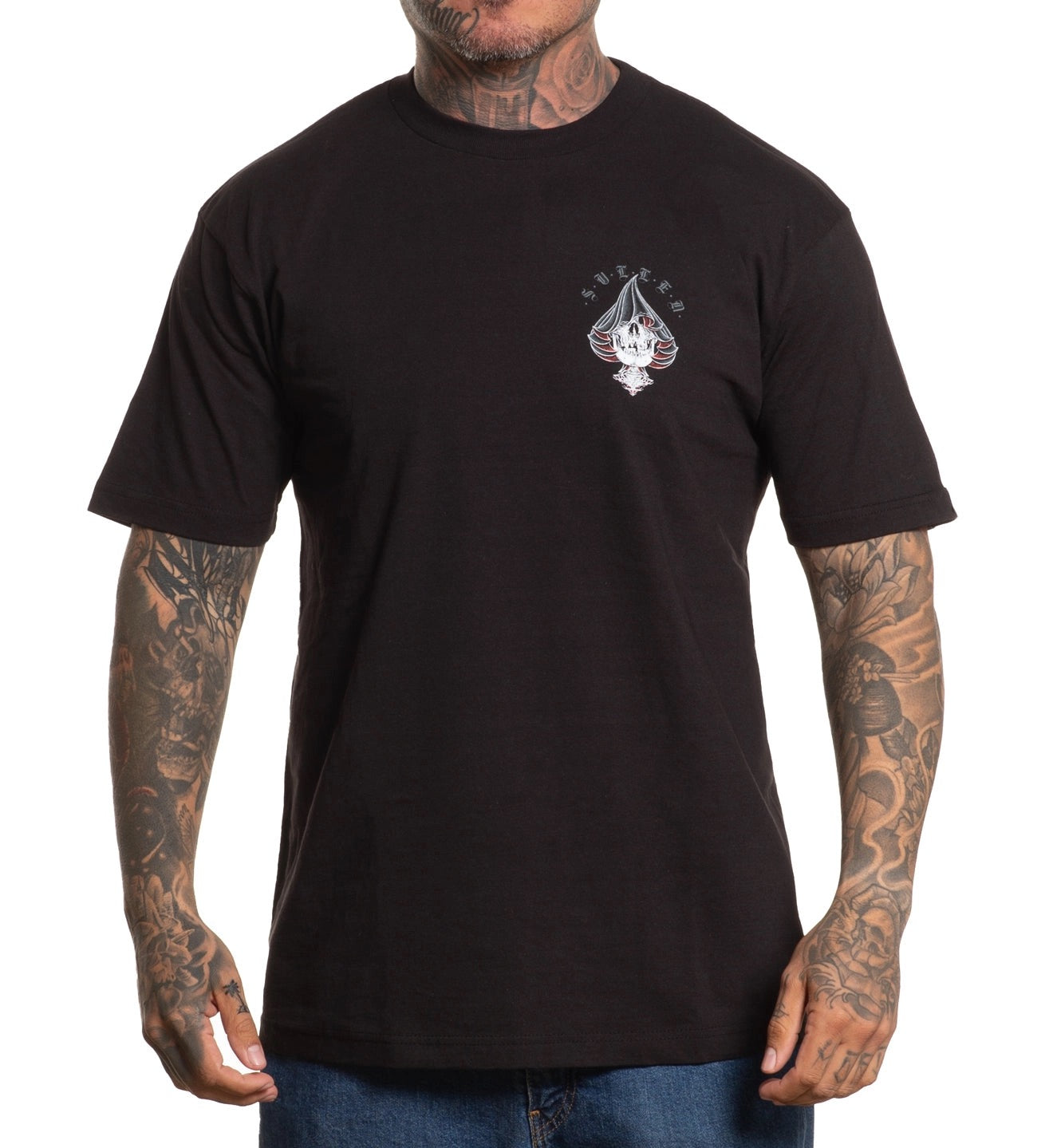 SULLEN CLOTHING SPADE TO BLACK STANDARD T-SHIRT