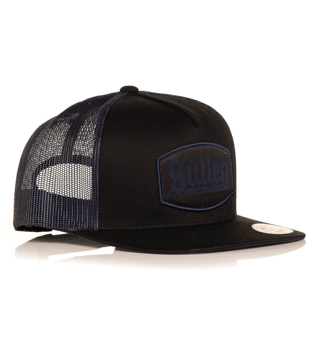 SULLEN CLOTHING CONTOUR MIDNIGHT BLUE TRUCKER SNAPBACK CAP HAT