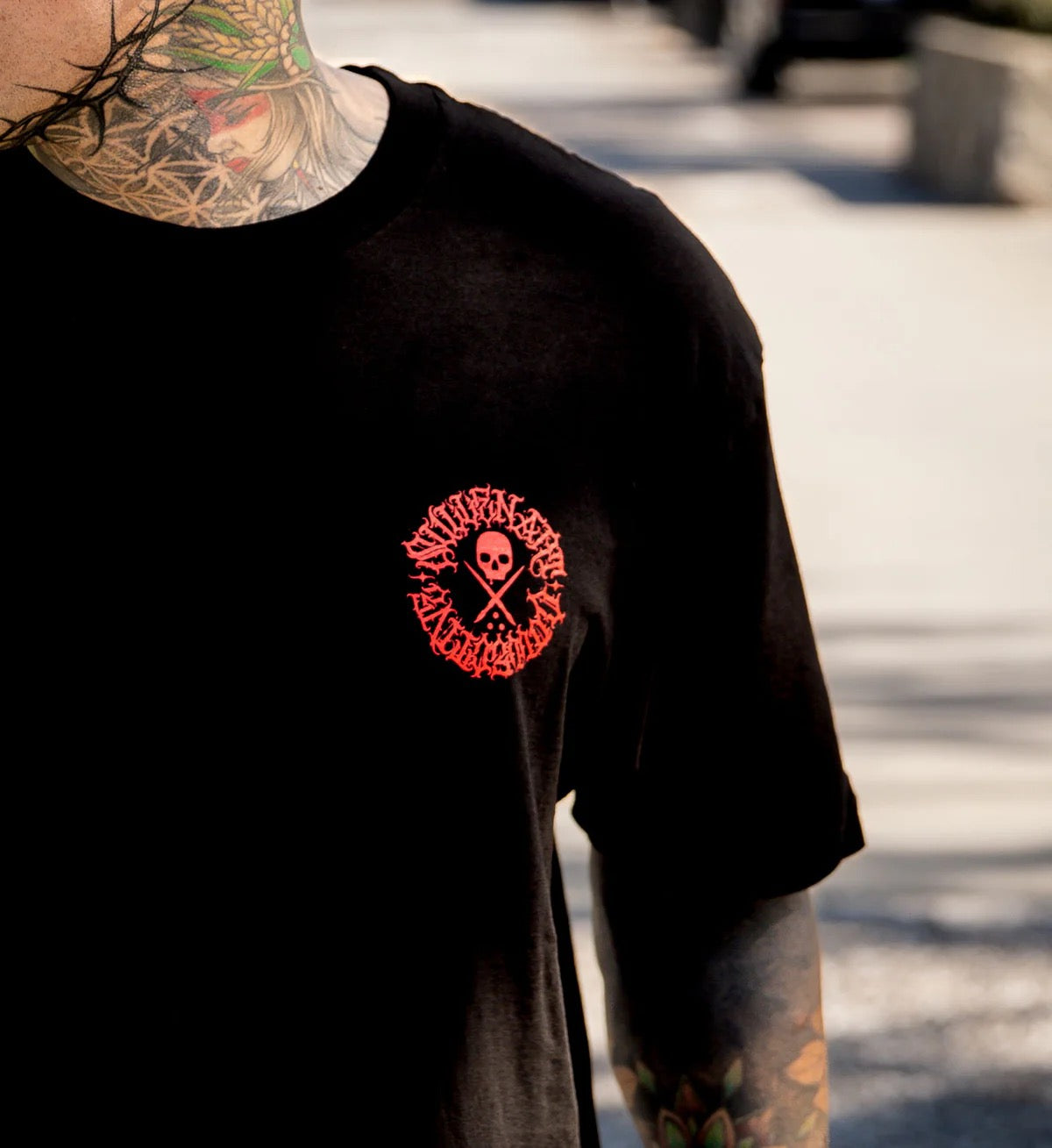 SULLEN CLOTHING BOH SKOOB '1 TON' OVERSIZED HEAVYWEIGHT PREMIUM T-SHIRT