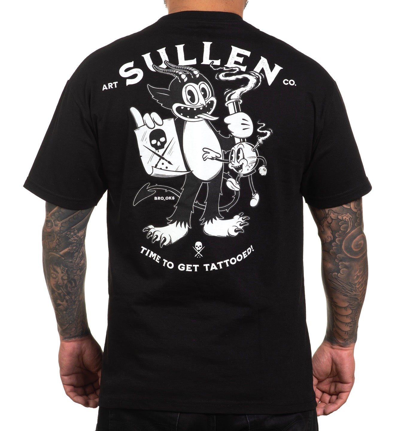 SULLEN CLOTHING TATTOO TIME STANDARD T-SHIRT (XL)