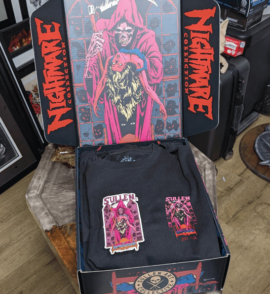 SULLEN CLOTHING NIGHTMARE COLLECTION 5 T-SHIRT BOX SET