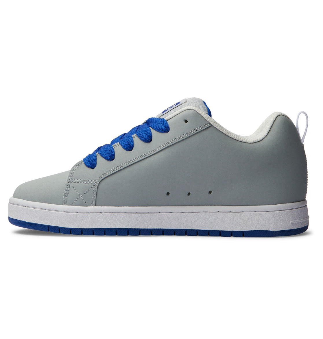 DC SHOES COURT GRAFFIK GREY BLUE WHITE TRAINERS