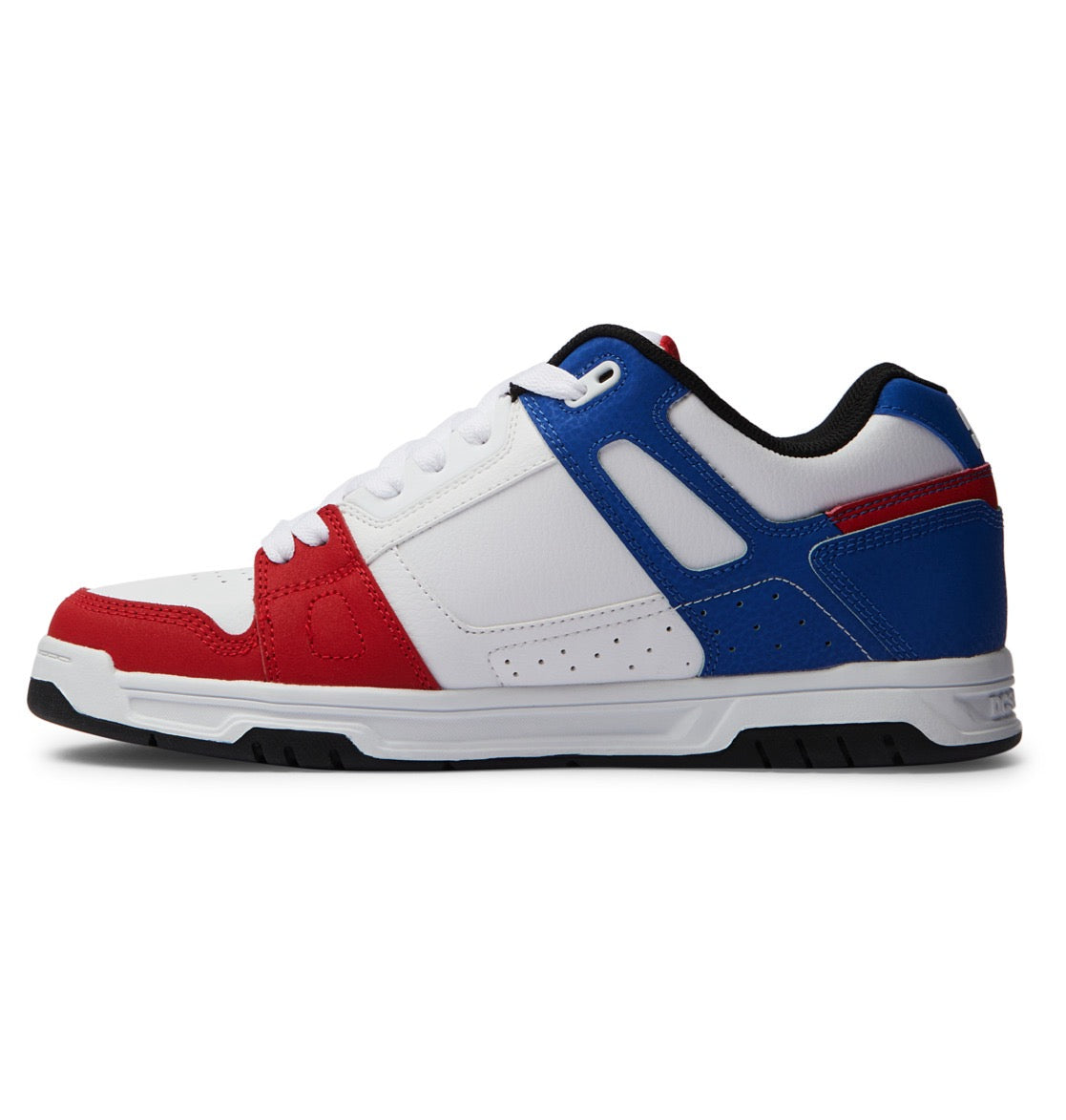 DC SHOES STAG RED WHITE BLUE TRAINERS