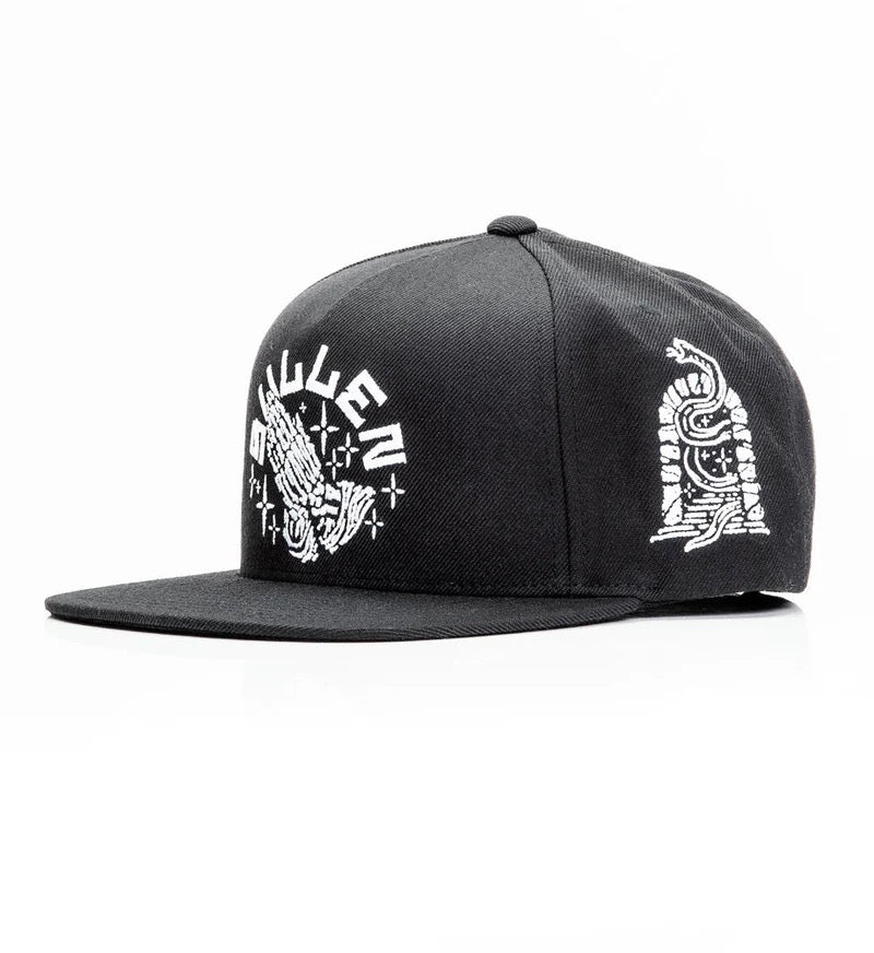 SULLEN CLOTHING AFTERLIFE BLACK SNAPBACK CAP