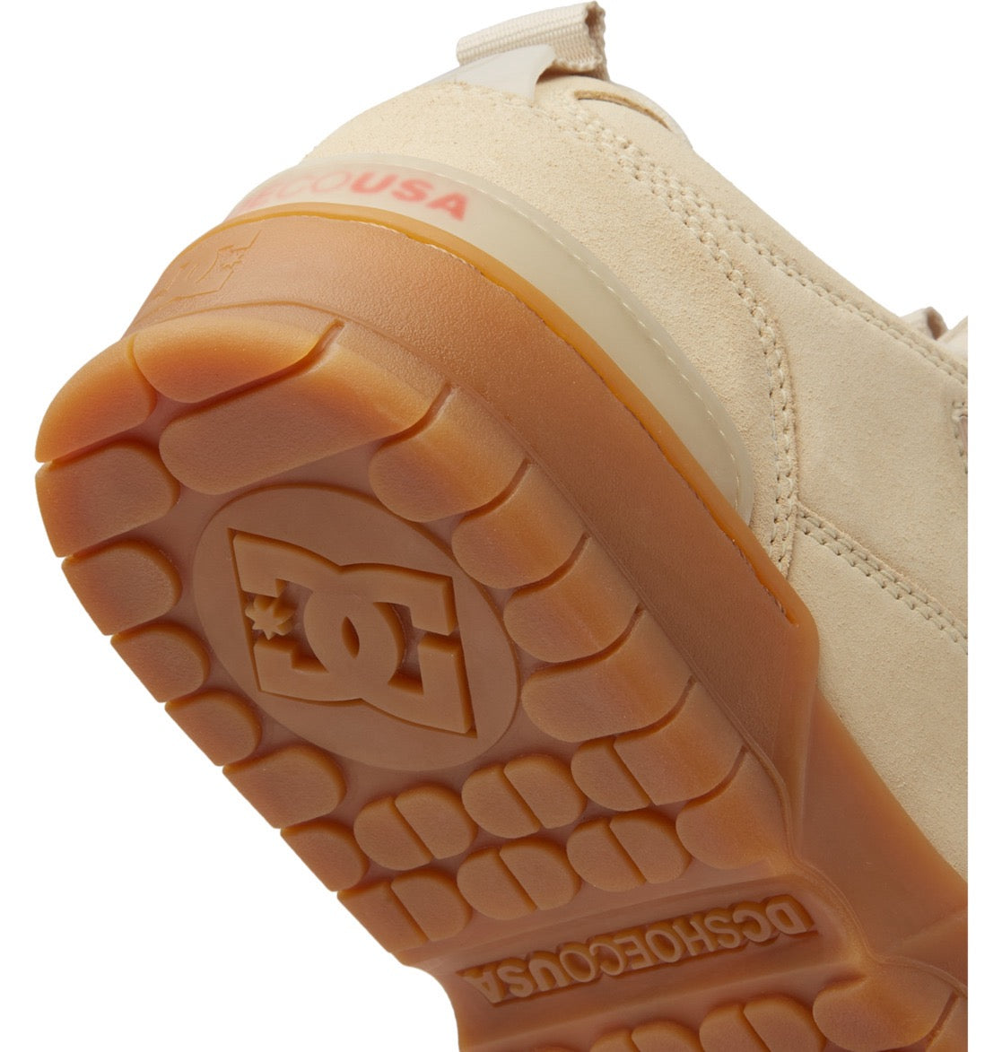 DC SHOES JS 1 TAN TRAINERS