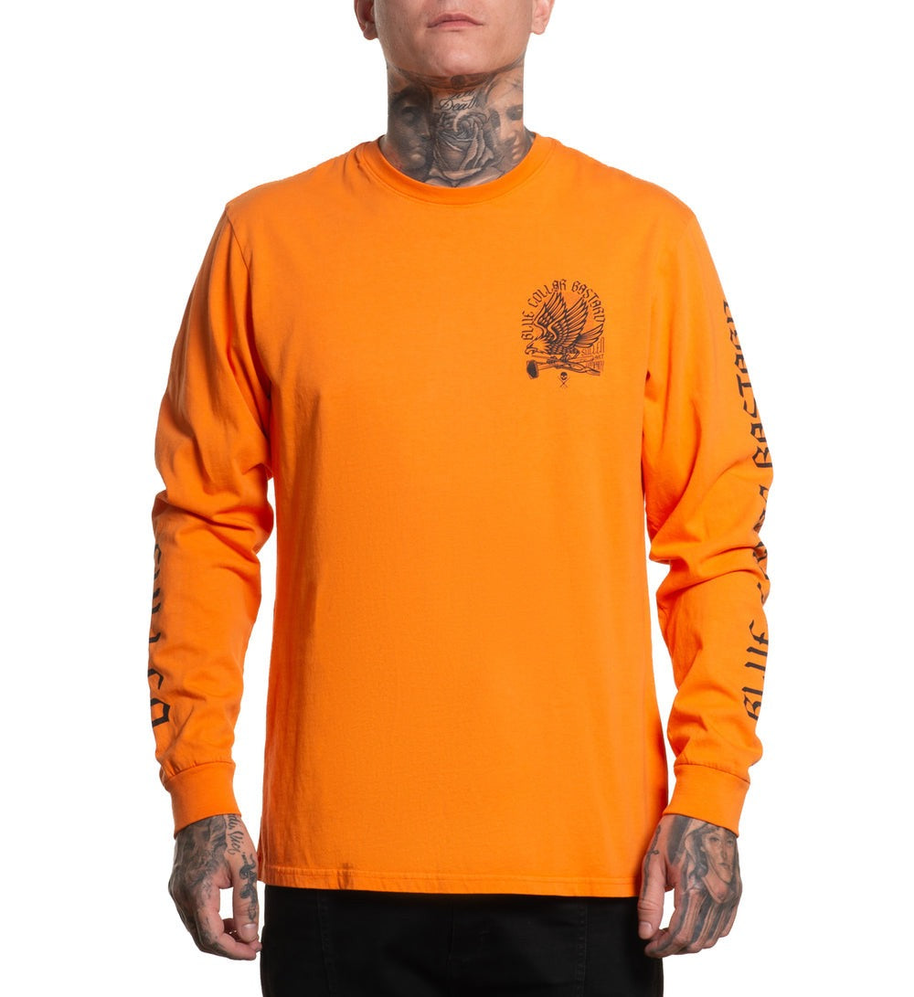SULLEN CLOTHING FORGED ORANGE LONG SLEEVE PREMIUM T-SHIRT