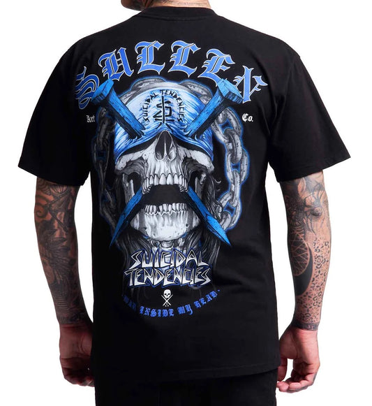 SULLEN CLOTHING X SUICIDAL TENDENCIES ST WAR HEAD "1 TON" PREMIUM T-SHIRT